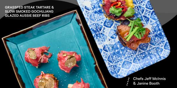 Carpaccio and Beef Short Ribs