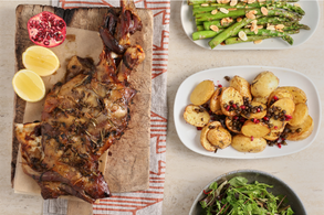 Slow-Roasted Goat Shoulder