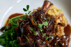 Moroccan-Braised Australian Lamb Shank