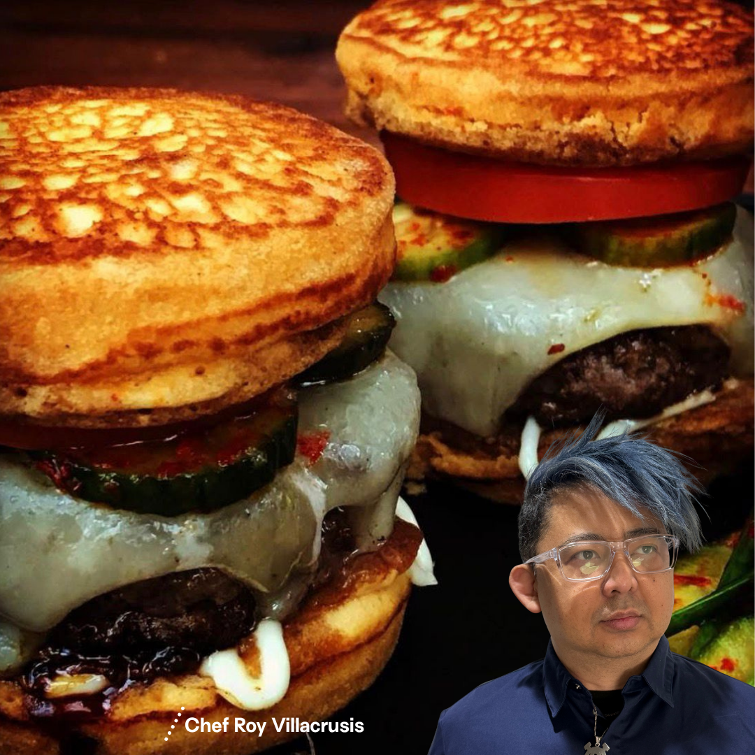 Chef Roy Villacrusis Burger