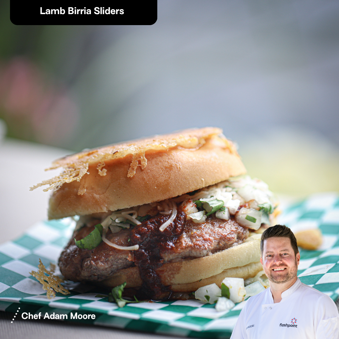 Chef Adam Moore Lamb Sliders
